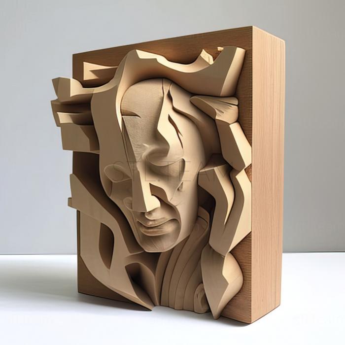 3D model Gerhard Richter (STL)